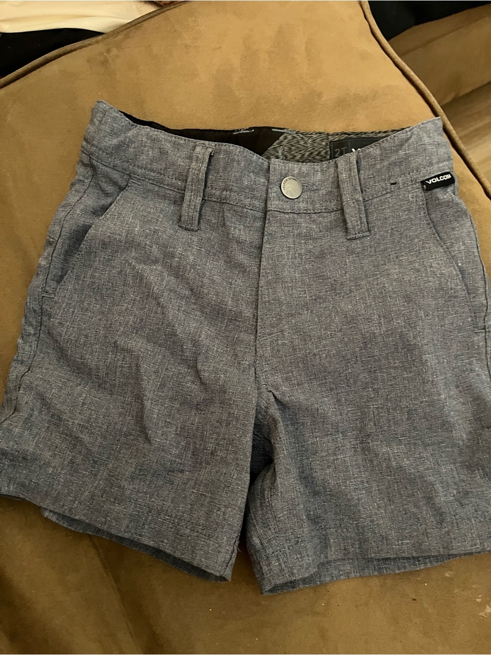 Volcom Boys Gray Casual Shorts Size 2T